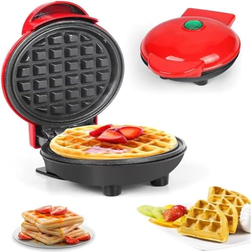 ALMEKAQUZ Home Bread Maker Mini Waffle Maker Breakfast Sandwich Maker Pancake Maker for Brownies Cookies Quesadillas Pies and Hash Browns