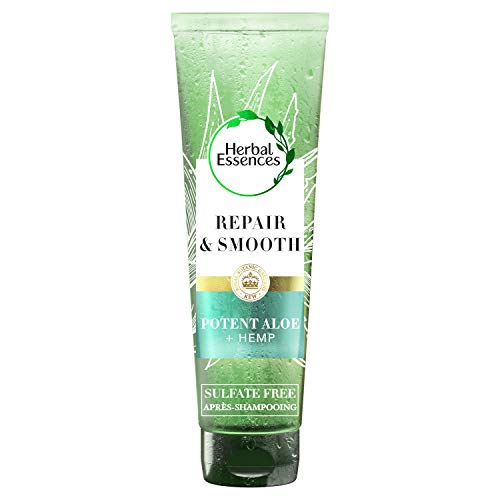 Herbal Essences Pure Après Shampoing Sans Sulfates Puissant Aloe Et Chanvre 180 ml Cover