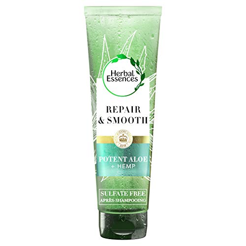 Herbal Essences Pure Après Shampoing Sans Sulfates Puissant Aloe Et Chanvre 180 ml