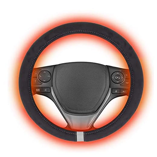 Rattskydd för bil vinter halkskydd rattmuff varm rattmuff stoppning bekväm universell ergonomisk halkfri handtag för kvinnor män hålla händerna varma