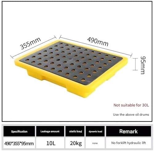 Plateforme modulaire empilable pour le confinement avec plateau perforé - 2