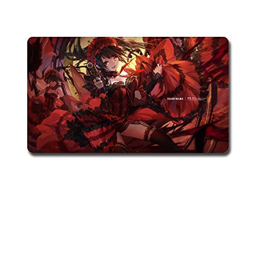 Preisvergleich Produktbild KaiWenLi Datum A Live-Tokisaki Kurumi-Elohim / Anime-Karikatur-Mausunterlage / Maxi-Version / Verbesserte Genauigkeit und Geschwindigkeit / wasserdicht, rutschfest und Schmutz-beständig / Esports, Gam