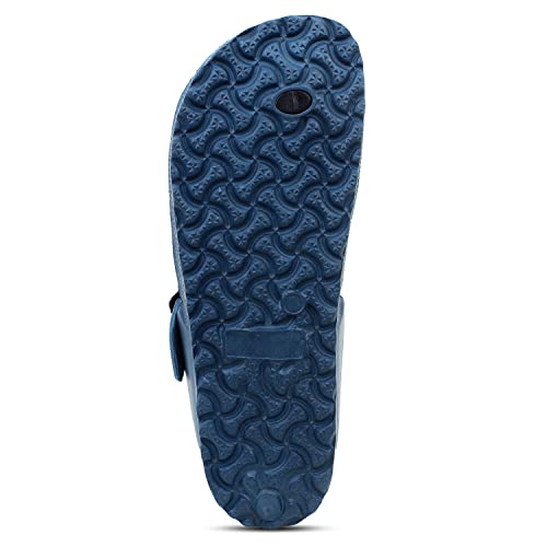 Image of Hygear Men's Orbital EVA Slippers | Ultra Soft Cushion | Lightweight | Waterproof |Stylish | Anti-Skid | Comfortable Daily Wear Slippers for Men