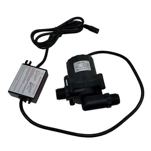 SHYSKY DC50C-2480S 5-24V Mikro-Heißwasser-Zirkulationspumpe Brushless 86.4W 8M 2400LPH, Tauchwasserpumpe, geräuscharm für Heißwasserzirkulation