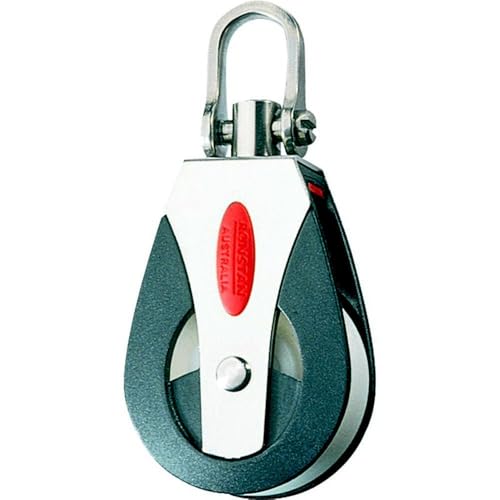 Ronstan Pulley Block, Fibrous Rope, 880 lb., Beige