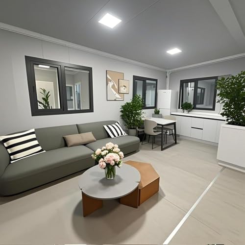 Prefab Tiny Home for Sale 2 Story Modular Detachable Container House to Live in for Adults Expandable Mobile Foldable Home 2 3 4 Bedroom 20/40ft Portable Villa Prefabricated Office Apartment Hotel - Image 3