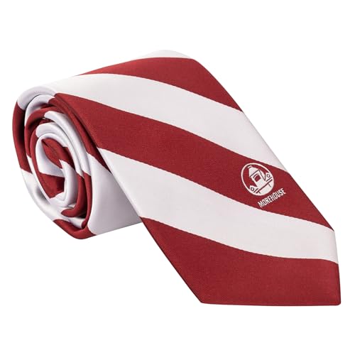 Desert Cactus Morehouse College Tie Maroon Tigers 100% Polyester with Logo Officially Licensed (Style A)