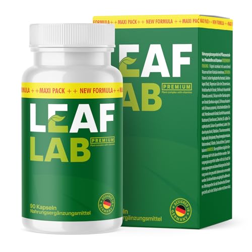 Leaf Lab Premium Cápsulas | combinación probada de ingredientes | para el equilibrio físico | 90 cápsulas