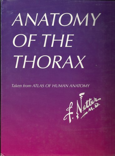 Anatomy of the Thorax B000UE4Y0I Book Cover