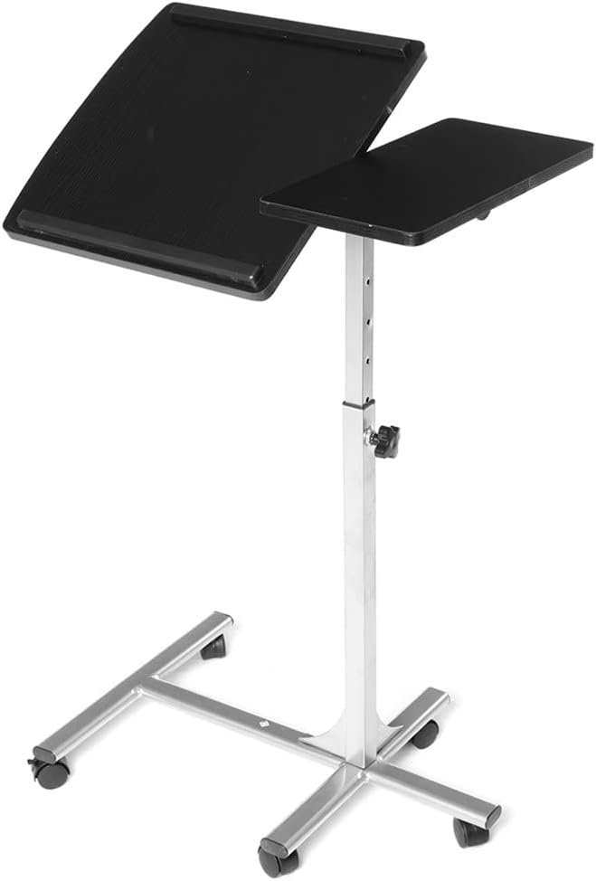 XXXDXDP Computer Desk Height Adjustable Portable Laptop Table Rotate ...