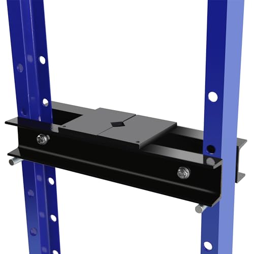 Image of Hydraulic Press, 12 Ton Shop Press H-Frame Garage Floor Hydraulic Shop Press with Adjustable Working Table Heigh, Plates