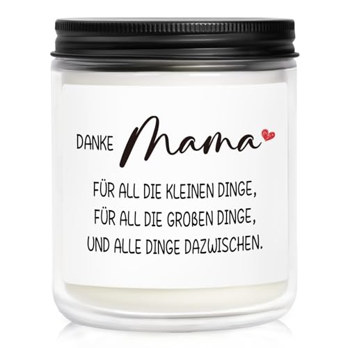 Muttertagsgeschenk für Mama, Geburtstag Mama Geschenk, Beste Mamas Geburtstagsgeschenk, Danke Mutter Geschenke zum Muttertag Weihnachten, Duftkerze