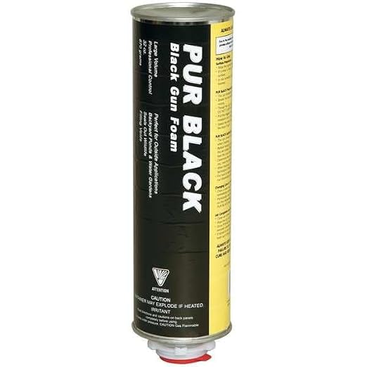 Spray Foam Sealant 32 oz Negro miniatura 2