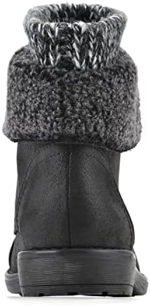 CLIFFS BY WHITE MOUNTAIN Women's Duette Boot, Black/Fabric/Fleece, 6.5 M | Image 3