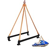 BouPower Watercraft Lift Sling,1600 LB Capacity, Jet Ski Lift Sling with Steel Bracket with Anti Slip Strip & Polyester Lifting Straps,for Personal Watercraft, PWC, Jet Ski