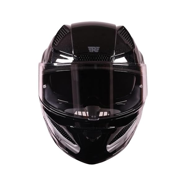 Royal Enfield Crossair Puresport Gradient Full Face Helmet (Size: XL)-HEA240030-GREY