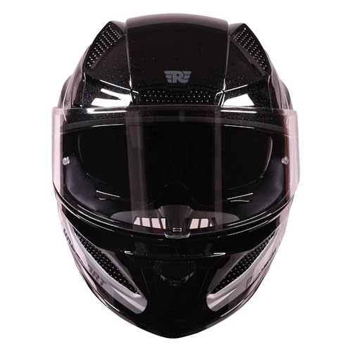 Image of Royal Enfield Crossair Puresport Gradient Full Face Helmet (Size: XL)-HEA240030-GREY
