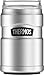 Thermos Stainless King Can Insulator with 360 Degree Drink Lid, Stainless Steel