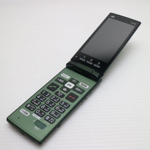 Amazon | かんたんケータイ KYF36 GREEN | 携帯電話本体 通販
