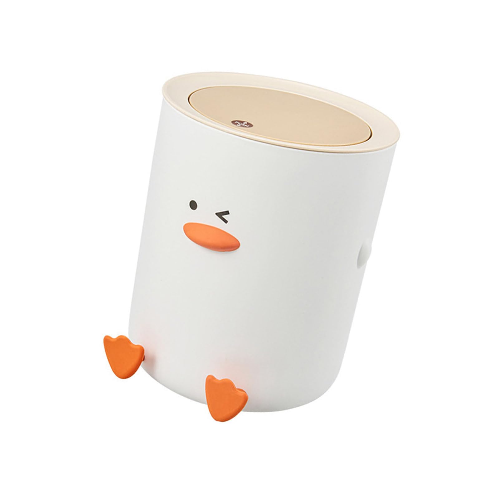 Poubelle de salle de bain design anti-fuite et compacte pour petite cuisine
