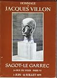  CATALOGUE BEAUX ARTS du 03/06/1975 - HOMMAGE A JACQUES VILLON - SAGOT-LE-GARREC
