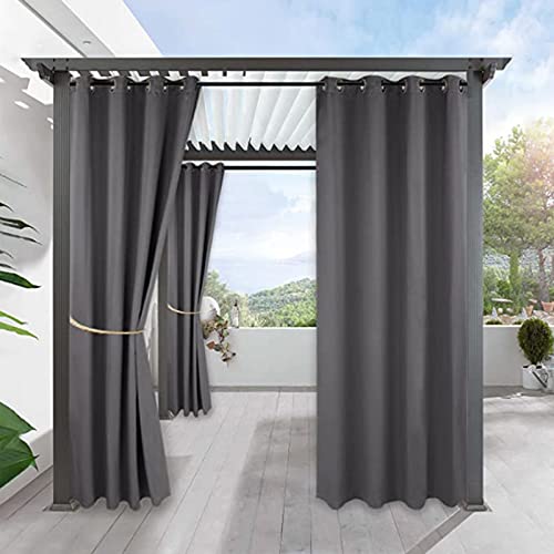 Rideau d'extérieur pergola pour bloquer la pluie et le vis-à-vis