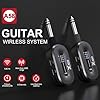 Xvive A58 Wireless Guitar System 5.8G Set with Transmitter and Receiver for Guitar with Active or Passive Pickup(Sunburst) #1