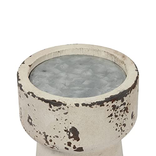 Handcrafted Rustic Wood Candle Holders, Vintage Distressed White Candle Holder, Farmhouse Candle Holders Wooden Small Pillar Candle Holder For Dining Table Centerpiece, Candlestick Holders Pedestal #TOP4