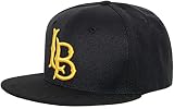Cal State Long Beach University CSULB California 49ers Flat Bill Snapback NCAA Baseball Cap Hat (1002-BLK1)
