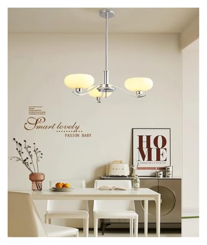 Lustre Bauhaus v-intage salon chambre étude suspension crème nordique