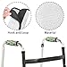 Luarisgur Walker Handle Cushions for Adults St Patricks Day Walker Accessories for Folding Walker Green Leaves Walker Padded Hand Grip Covers Mobility Aid 2 Pack