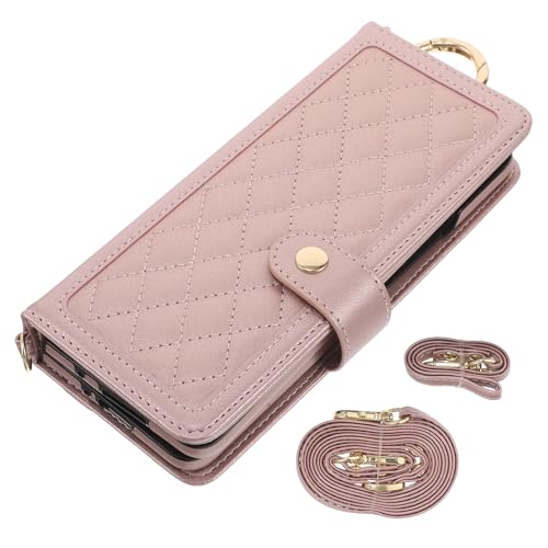 Étui de téléphone avec support rose doré et fente pour stylo OSALADI