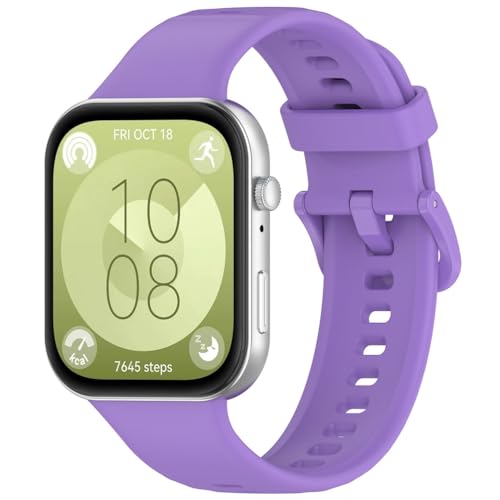 Pack de 3 correas para Huawei Watch Fit silicona miniatura 3