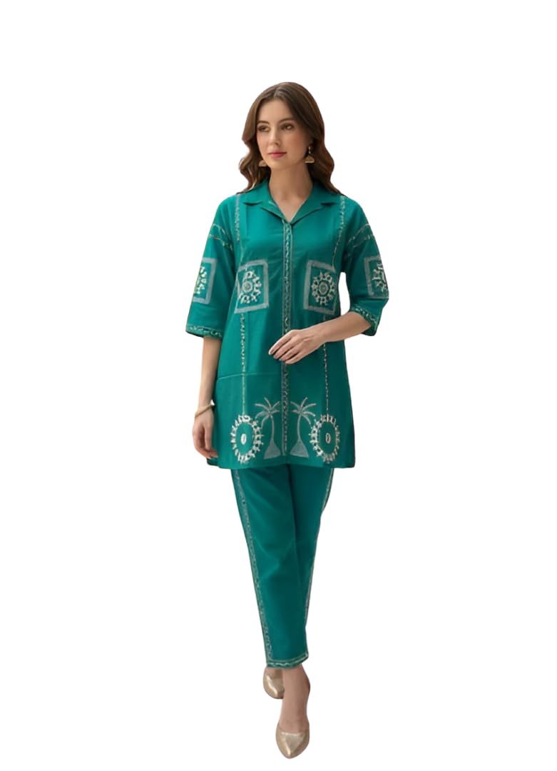 zinora Women Co-Ord Set | Stylish Top & Pant Set for Women | Casual Comfortable Daily Wear Outfit-picture-19