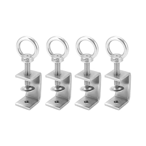 QWORK® Heavy Duty Stainless Steel C Clamps Cover