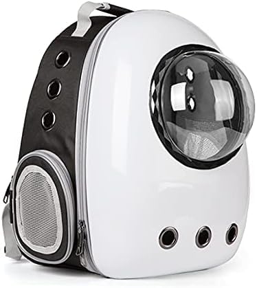 Sac à Dos de Transport pour Chat - Taille M - pour Transport de Chien - Sac à Dos Rigide à Bulles - Sac à Dos de Voyage et de randonnée