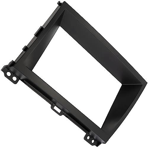 AERZETIX - C24503 - Cadre/façade/Adaptateur 2 DIN pour autoradio de Voiture - en Plastique - Compatible avec Toyota Land Cruiser 120 2002+