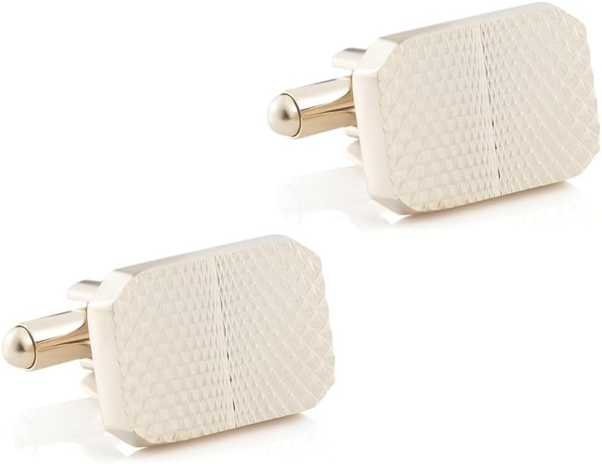 Electroplated Gold Metal Cufflinks Foreign Trade Men's French Shirt Cufflinks Clothing