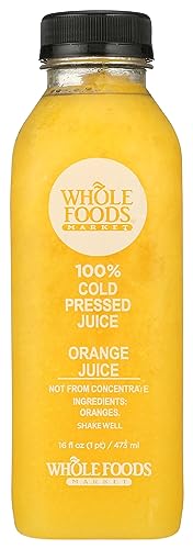Whole Foods Market, Juice Orange Conventional, 16 Ounce