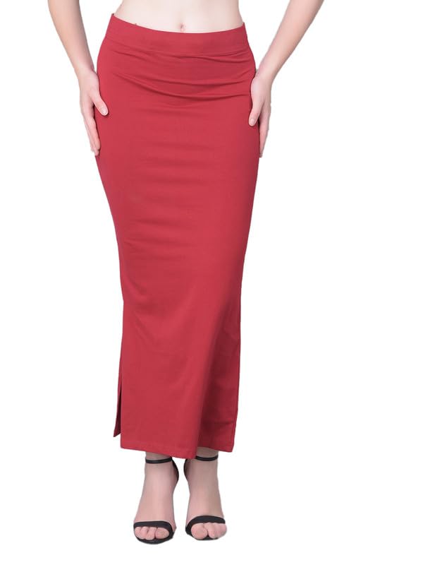 Image of Comfort Lady Women Cotton Blend Saree Shapewear /Saree Shapers Underskirt /Saree Petticoat