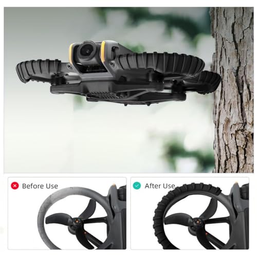 واقي مروحة واكصدام حماية لطائرة DJI افاتا 2 بدون طيار - اكسسوارات مضادة للتصادم ومصد للمروحة من سكيدو