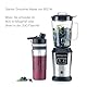 Wilfa Standmixer ACTIVLIFE I Smoothiemaker I BPA-frei I 6-Klingen-Edelstahlmesser I 0,8l Mixbehälter I 800 Watt I inkl. 2GO Flasche (silber-schwarz)
