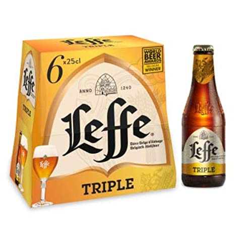 Abbaye De Leffe - Le pack 6 bouteilles x 25cl - Bière Blonde Triple