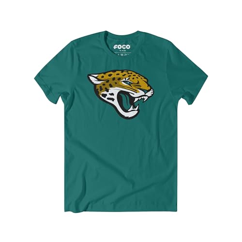 Image of FOCO Men's NFL Team Primary Logo Black Short Sleeve T-Shirt