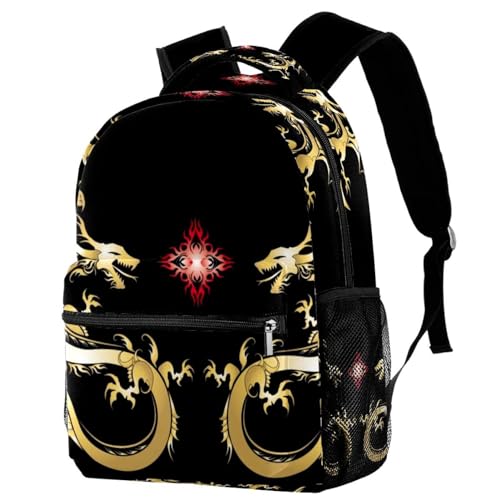 Sac de voyage décontracté dragon pour les sorties des ados et filles