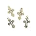 10 pieces Anti-Brass Fashion Jewelry Making Charms 3212 Cross Wholesale Supplies Pendant Craft DIY Vintage Alloys Necklace Bulk Supply Findings