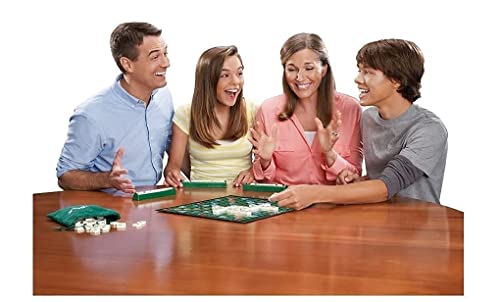 Image of Scrabble Board Game, Word, Letters Game for All Ages (Multicolour),Pack of 1 (Regular)