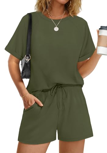 WIHOLL Vacation Outfits for Women Two Piece Spring Break Matching Sets...