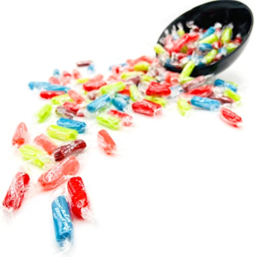Image of Rockin Rods Assorted Fruit Flavored Hard Candy, Individually Wrapped (1 Pound Bag)