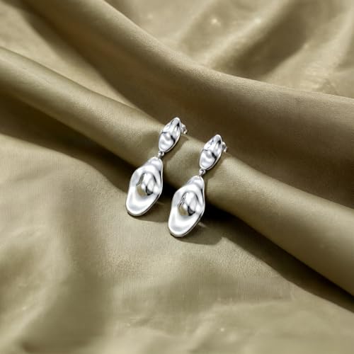 Boucles d'oreilles argent 925 légères anti-fatigue auriculaire